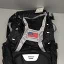 Baseball Bag for Youth and Adult, Softball Backpack Large Capacity, Bat Backpack with Shoes Compartment and Hidden Helmet Holder (Black)