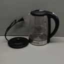 TOPWIT Electric Kettle Glass Hot Water Kettle, 2.0L Water Warmer, BPA-Free Stainless Steel Lid & Bottom, Tea Kettle with Fast Heating, Auto Shut-Off & Boil Dry Protection (2.1 Quarts)