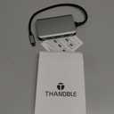 USB C to Dual HDMI Adapter, 6 in 1 Docking Station Dual Monitor, 3*USB-A Data Ports, 100W PD, HDMI Splitter Extended Display Laptop USB C Hub for MacBook, HP, Dell and More