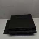 ShellKingdom Foldable Fabric Storage Cubes And Cloth Organizer Drawer For Closet And Toys, 6 Pack (Black)