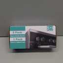 GRENFU Stove Knob Covers for Child Safety (5 + 1 Pack) Gas Stove Knob Covers with Strong Adhesive Double-Sided Tape Oven Knob Covers for Child Safety Prevent Kids & Pets from Turning on Stoves Black