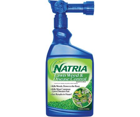 NATRIA Lawn Weed and Disease Control, Ready-to-Spray, 24 Oz, 2 Packs