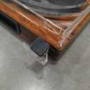 Vinyl Record Player with Speakers,Bluetooth Portable Turntable for Vinyl Records,Phonograph LP Player with 3 Speed USB RCA in Vintage Brown