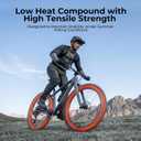 2-Pack 26x4.0, 20x4.0 Fat Bike Inner Tubes with 2 Tire Levers, Standard Butyl Rubber Bicycle Tubes, Schrader Valve Ideal for Fat Tire Electric Bikes
