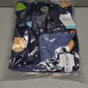 Hudson Baby Unisex Baby Plush Mink and Sherpa Blanket, Solar System, One Size