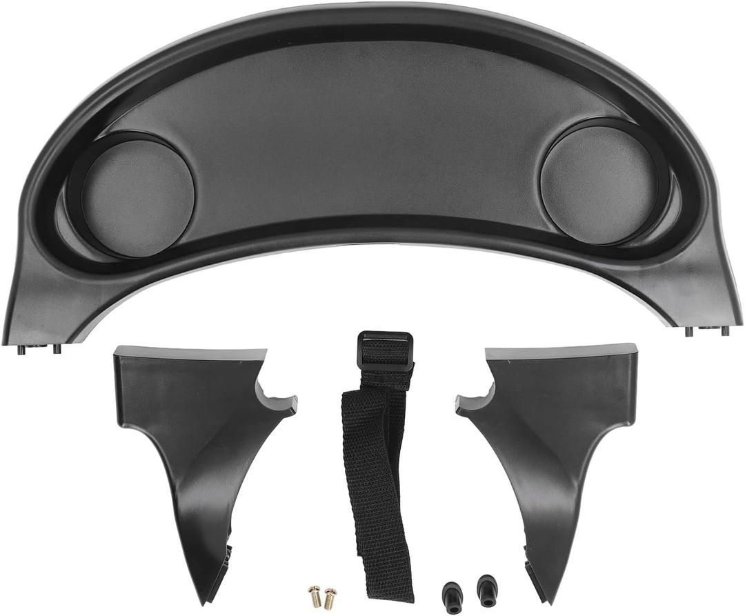 Stroller Snack Tray Stroller Cup Holder, Comfortable Quick Installation Baby Toddler Tray Attachment for Snacks On