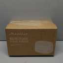 Mueller Retro Toaster 2 Slice with 7 Browning Levels and 3 Functions: Reheat, Defrost & Cancel, Stainless Steel Features, Removable Crumb Tray, Under Base Cord Storage, White