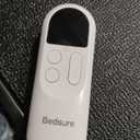 Bedsure GentleSoft Heated Blanket Electric Throw - Soft Ribbed Flannel Electric Blanket, Heating with 4 Time Settings, 6 Heat Levels, 3 hrs Timer Auto Shut Off, Gifts for Grandma (50x60 inches, Grey)