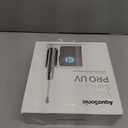 Aquasonic Vibe Series PRO  Ultra-Whitening Electric Toothbrush  5 Modes & Smart Timers  UV Sanitizing Base  ADA Accepted (Charcoal Metallic)