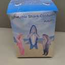 Adults Inflatable Halloween Costumes Blow Up Shark Costume for Halloween, Birthday Gift Cos Play Party