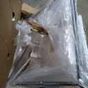 Kichler Eisley 8-Light 2 Tier Foyer Pendant, Soft Modern Light in Polished Nickel and Black, Sloped Ceiling Compatible, for Grand Foyer or Great Room (50" x 34.75" x 34.75"), 52629PN