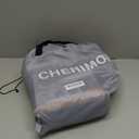 Inflatable Toddler Travel Bed with Safety Bumpers & 2 Mins Auto Inflation Pump, Portable Toddler Kids Air Mattress with Carry Bag for Home Grandma's Sleepovers Travel Camping, 330lbs Support (Blue)