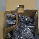 Panasonic Cordless Phone 2 Handsets System Expandable with Amber Backlit Display – KXTGC352B (Black)