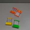 Gejoy 4 Pieces Water Games Handheld Easter Basket Stuffers for Kids Water Ring Toss Handheld Game Mini Retro Pastime Car Toys Fidget Autism Toys for Easter Children Boys Girls Birthday(Classic Style)