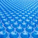 Solar Pool Cover 6x12 Foot Rectangle, 10Mil Blue Bubble Pool Blanket for Inground & Above-Ground Pools | Solar Heating Cover | UV-Resistant & Energy Efficient