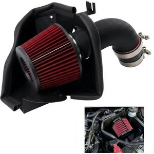 Cold Air Intake with Heat Shield Compatible with 2006-2011 Honda Civic 8th Gen 1.8L L4, Increased Horsepower & Throttle Response