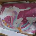 Delta Children Unicorn Upholstered Twin Bed, Pink