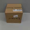 Vixdonos Gold Metal Flower Pots Brass-Toned Garden Planters, 7.1/6.3 Inch Indoor Round Succulent Containers, Pack 2 Cactus Plant Pots with Drainage Hole