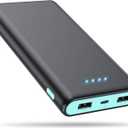 Portable Charger Power Bank 25,800mAh,5V/3A USB C in&Out Fast Phone Charging with Intelligent Smart IC,3 USB Port External Cell Phone Battery Pack Compatible with iPhone 16 15 14,GalaxyAndroid-Green