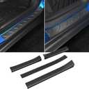 Floor Mats for 2024-2026 Chevy Trax/Buick Envista, All Weather TPE Cargo Mat with 3rd Seat Back Cover and Left Storage Mat for Chevy Trax Accessories Door Sill Guards