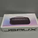 JSAUX Large Capacity Carrying Case for Nintendo Switch 2, Hard Shell Travel Case with 20 Game Card Slots, Storage Bag for Switch 2 and Accessories | Portable & Durable Protective Shell  Black