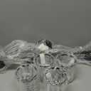 Modern 2 Light Crystal Vanity Light, Black Vertical Bathroom Light Fixture Over Mirror for Dressing Table Sink, Compatible with Dimmable Bulbs (Bulbs Not Included)