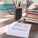 Skyygemm 100 Pcs Acid Free Photo Storage Envelopes White File Envelopes Photo Organizer for 4 x 6 Inch Card Postcard Invitation Wedding Baby Shower Storing Artwork Prints
