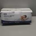 Osteo Cervical Pillow for Neck Pain Relief, Hollow Design Odorless Memory Foam Pillows with Cooling Case, Adjustable Orthopedic Bed Pillow for Sleeping, Support for Side Back Sleepers (Queen(25.5*16.5*5.2/4.1 inches), Black)