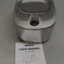 Cat Water Fountain Stainless Steel, 138fl.oz / 4.1L Cat Fountain, Pet Water Dispenser Cordless for Cats & Dogs Indoor