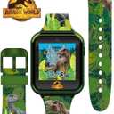 Jurassic World Kids Smart Watch - 10 Watch Faces, 3 Wallpapers, Interactive Games, Alarm, Camera, Voice Recorder, Calculator, Pedometer, Fits 5.5"-8.0" Wrists