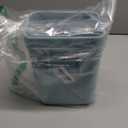 LALASTAR Compost Bin Kitchen, Small Compost Bin for Kitchen, Countertop Compost Bucket with Lid, Odorless Hanging Trash Can for RV/Office/Dog, Mini Food Waste Bin for Countertop, 3L/0.8 Gal, Blue