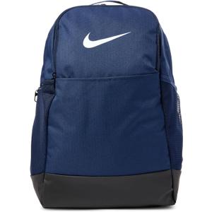 Nike Unisex Adult Gameday Brasilia 9.5 Training Backpack (24L or 30L) | Mens and Womens (Medium, Midnight Navy/Black/White)