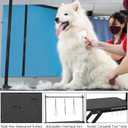 Professional Electric Grooming Table for Dogs At Home, Capacity 264 LBS Dog Grooming Table, Height Adjustable Pet Grooming Table With Dog Grooming Arm, Anti Slip Tabletop, Tool Organizer