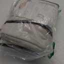 XTMYI Linen Cotton Farmhouse Curtains for Living Room Bedroom 84 Inches Long Two Sheer Hook Belt Pleated Back Tab Birch Off White Ivory Neutral Boho Sour Cream Curtain Drapes 84 Length 2 Panels Set