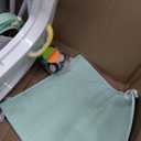 5 in 1 Foldable Baby Walker, Activity Baby Walker-Baby Bouncer, Rocker, Activity Center,Seat and Push Walker,Detachable Trampoline Mat, Adjustable Speed Rear Wheels and Height,Ages 6-18 Months(Mint) (Blue)