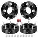5x5.5 to 5x5 Wheel Adapters Compatible with JK WK WJ XK Wheels on Ram 1500 Vehicle, 1.5 inch 5x139.7mm to 5x127mm Forged Adapter with 1/2-20 Studs & 87.1mm Center Bore