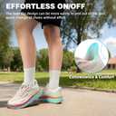 Women's Orthopedic Diabetic Wide Toe Box Running Shoes: Comfortable Arch Support Plantar Fasciitis Orthotic Sport Sneakers, Supportive Hammer Toes Casual Walking Shoes for Foot Heel and Pain Relief, Size 36