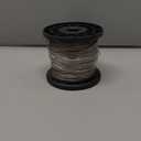 1/16" Wire Rope,328FT Stainless Steel Cable with 150Pcs Crimping Sleeves,7x7 368lbs Breaking Strength for Garden Wire,Aircraft Cable