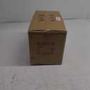 UOFUS Gold Sunburst Semi Flush Mount Ceiling Light Fixture with Glass Globe 1-Light Small Chandelier Farmhouse Ceiling Lamp for Hallway Stairwell Foyer Office Entryway