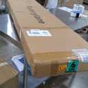 Furnnylane 5 Panel Bamboo Room Divider and Folding Panel Screen,Bamboo Panel Divider for Room Separation,Brown,67" H x 76.75" W