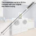 Washer Suspension Rod Kit Compatible with Kenmore 11020102310 11020112310 11020112311 11020232710 11020232711 11022102310 11022102311 11022532510 11023102310