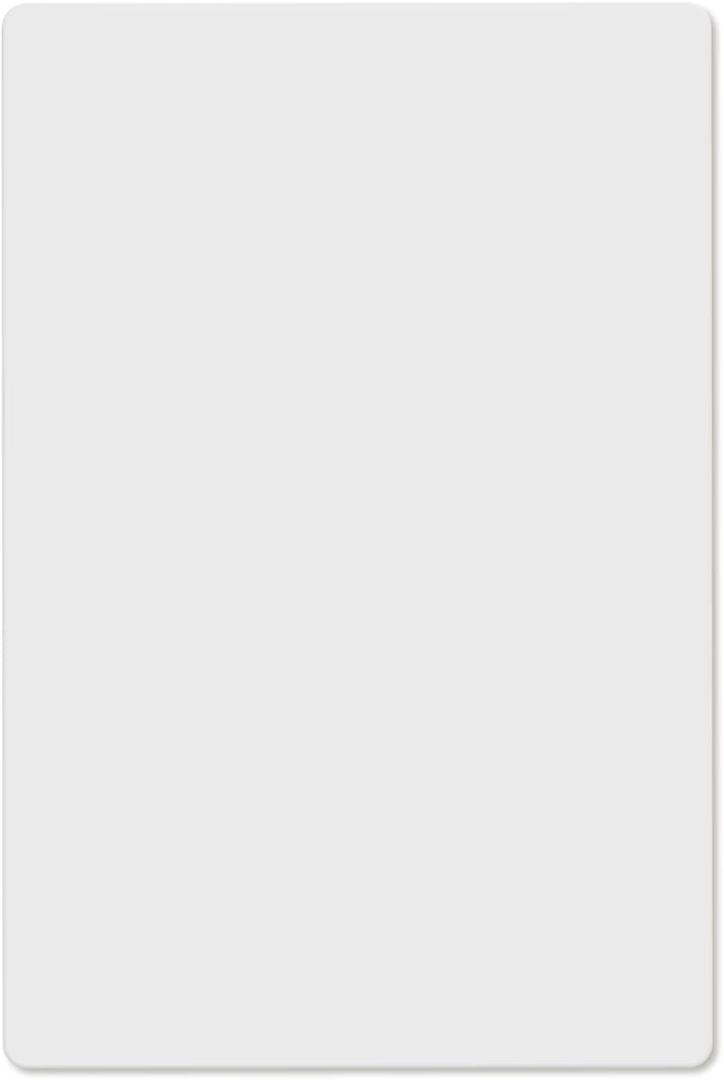 Cut N' Funnel Food Service Grade Heavy Gauge Flexible Plastic Cutting Board Mat 1 Pack18" x 12" Made in the USA BPA Free Dishwasher Safe