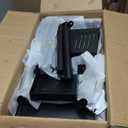 Prolee 50-80lbs Deer Feeder,Weatherproof Deer Feeders for Hunting with 4 Feeding Tray and 4-Leg Stand,Heavy Duty Metal Hunting Game Feeder for Deers and Wildlife (Black)