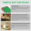 Golf Desktop Tabletop Putting Game Fun Office Desk Golf Christmas Stocking Stuffers, Golf Gift for Dad Husband Boyfriend Coworkers Executive Man Golfers Table Desk Top Golf Game for Adults