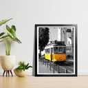 LaVie Home 22 x 30 Poster Frame Black, Display Pictures 18x27 with Mat or 22x30 Without Mat, Stable and Sturdy Picture Frame and Polished Plexiglass, Horizontal and Vertical Format of The Wall1 Pack