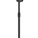 PEGZONE Adjustable Height Speaker Stand Height Adjustable up to 42.6'', Floor Stands with Cable Management, Speaker Mount, Black,  1