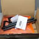 Snow Shovel with Assist Handle & D-Grip, Heavy Duty Removable - Efficient Snow Shovel for Driveway, Home, Camping