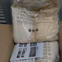 SYNCFUN Play Tent for Kids,Indoor & Outdoor Tent with Blanket,LED Lights & Flags for Toddler,Spacious 51*35*52 Inch,Playhouse for Kids,Ideal Private Space for Reading & Play for Boys & Girls Age 3-7 (Gray)