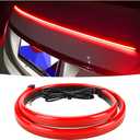Car LED Brake LED Strip Light, 35inch 144LED DC12V High Mount Stop Brake Light Bar, Rear Window Warning Signal Light for Vehicles Trucks Cars