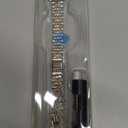 MioHHR Metal Band Compatible with Apple Watch Bands 49mm Ultra3/2/1,46mm Series 11 10,45mm Series 9 8 7,44mm Series 6 5 4 SE,42mm Series 3/2/1,Stainless Steel iWatch Bands for Women,Silver